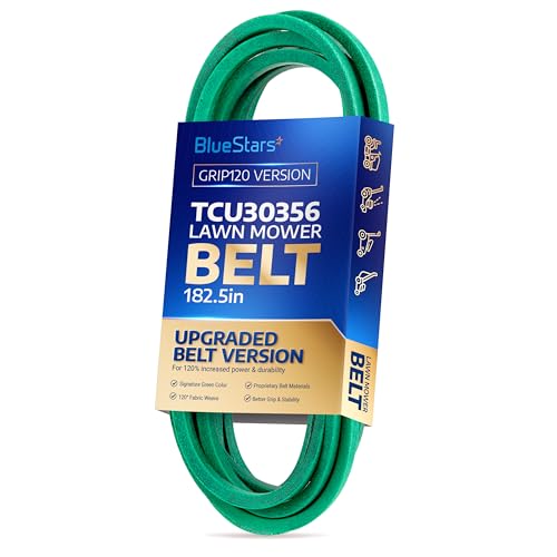 [Upgraded Grip120] BlueStars TCU35604 TCU30356 Deck Belt | 5/8" x 182.5"