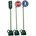 Italtrike 3-Piece Traffic Signage Set - Light, Stop Sign and Crosswalk