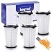 Produktbild KEEPOW 4 Stück Filter Set AEF150 für AEG CX7-2 & QX8 Innenfilter- Staubsauger Filter- AEG Akkusauger Filter