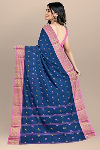 Image of Woven Tangail Pure Cotton Saree