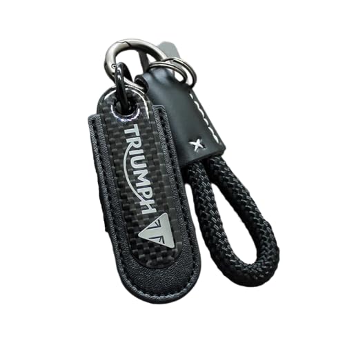 Porte Clés Moto pour Triumph Daytona 675/675 R Speed Triple 1050/1050 R Porte Clef avec Logo Porte Clé Motard Design Élégant Anneau de Clé Accessoire Moto...