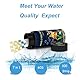Hzutloer 7 in 1 Aquarium Test Kit Süßwasser Salzwasser, 100 Streifen Fisch Tank Wasser Test Kit, Fisch Tank Teich Wasserqualität Teststreifen genaue Prüfung