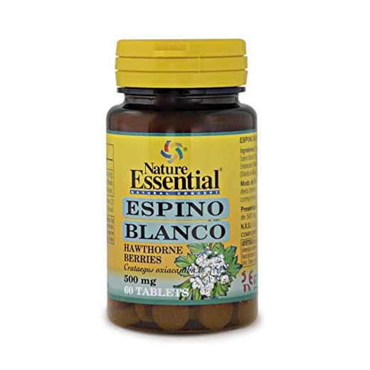 Espino blanco 500 mg. 60 comprimidos