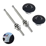PTNHZ RACING 2pcs 1.25' Universal JDM Style Quick Latch Bumper Release Fastener Push Button Billet...
