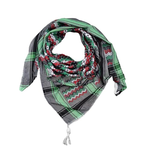 Winter Stylish Palestine Scarf Outdoor Shemagh Scarf For Men Women Looking To Combine Warmth & Fashion Colorful Kerchief