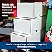 BCW 800ct Trading Card Storage Boxes - 3 Pack | Organizer for Sports Cards, MTG, Pokemon, and Card Games