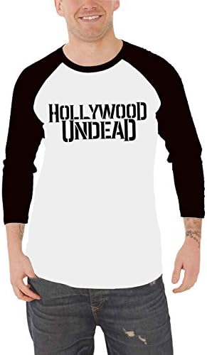 Hollywood Undead 'Logo' 3/4 Length Sleeve Raglan Baseball Shirt (small)