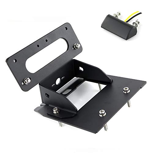 Xitomer For Grom Fender Eliminator Fit For Grom 2017 2018 2019 2020 Msx125 Grom, With Led License Plate Light, Compatible With Oem/Stock Turn Signal (Black) #TOP6