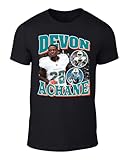 Black Devon Achane Bootleg Style T-Shirt Adult