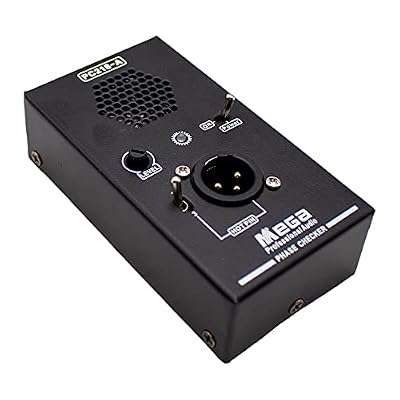 Phase Polarity Checker Detector Audio Speaker Microphone Sound Tester PC218 (Short-Outer Meter Box)