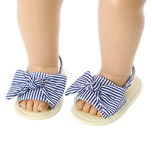Girls Slides Size 2 Bowknot Prewalker Walkers 0-18M First Kids Sandals Barefoot Toddler Sandals Girls Size 113