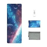 Travel Yoga Mat, Eco-Friendly Natural Rubber Non Slip Hot Yoga Mat Towel Combo -Comes with Carrying...