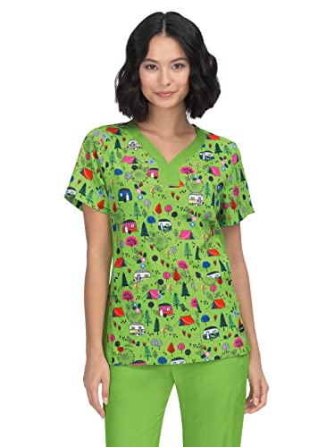 KOI Planet 1066PR Women's Aurora Top Camping Trip XS