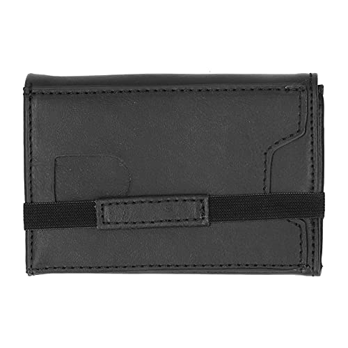 SUCIE Carteira para cartão de crédito, fina, multifuncional, antimagnético, de grande capacidade, po