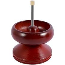 KTZCTPCA Bead Spinner Set, Clay Beads Spinner Bowl with Beading Needles, Bead Loader Spinner, Jewelry Making Bead Holder for Craft Stringing Beads, Portable Labor-Saving DIY Bead Spinner Bowl, Red