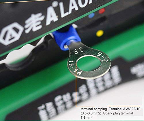 Wire Stripper Tool,Laoa Wire Stripper Automatic Wire Cutter Elf Adjusting From 10 Awg To 24 Awg With Springs Professional Eiectrical Cable Stripping Tools (With 2Pcs Replacements Springs) #TOP7