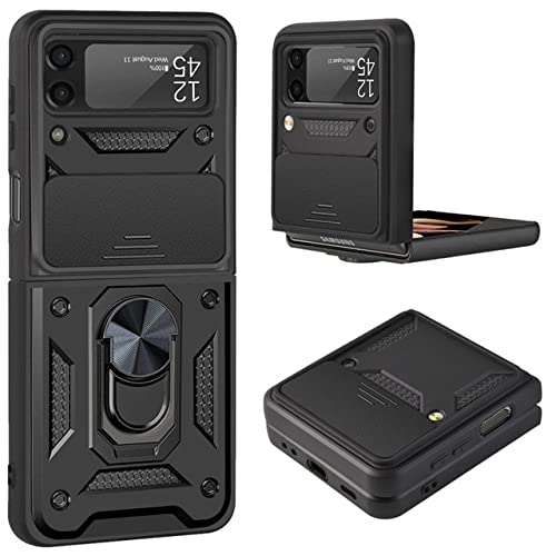 Coque Samsung Z Flip 3 avec anneau magnétique idéal pour la navigation GPS en voiture