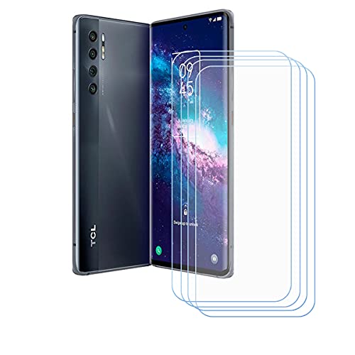 LMLQSZ [4 Piezas Protector de Pantalla para TCL 20 Pro 5G,9H Dureza HD Anti-caída/Anti-rasguños Sin Burbujas Cristal Templado Vidrio Templado para TCL 20 Pro 5G (6,67').