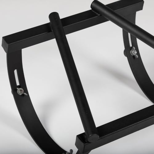 Titan Fitness Rocking Handstand Trainer, Adjustable Stoppers Increases Rotating Difficulty, Perform Straddle L Press, Planches, Handstands, Gymnastics Ring Swing Strength Training