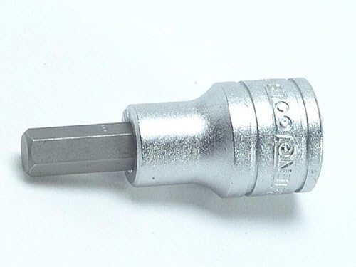 Teng M121509c Hex Bit Socket 9mm 1/2in Square Drive, 1/2\" Drive - 9mm Hex