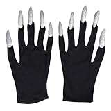 Vdaxvme Multifunctional Comfortable Gloves Carnivals Party Mittens Breathable Portable for Halloween Dress Up and Role Play Fashion Gloves