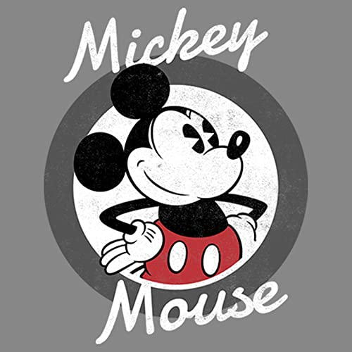 Tee-shirt Mickey Mouse Disney garçon anthracite en maille performance taille M - 3