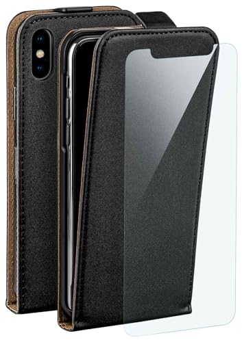 Eviter les rayures d'écran iPhone X / XS avec l'étui moex noir