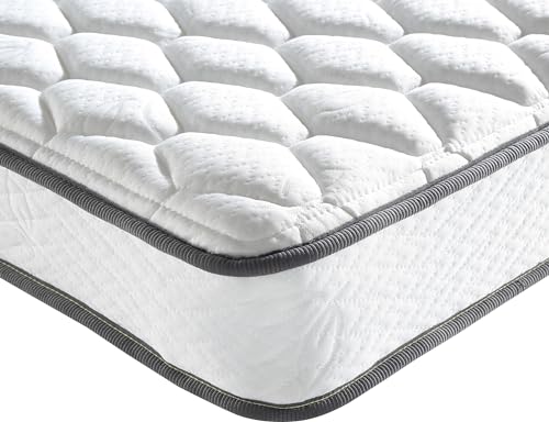 Image of Coirfit LUXURINO Pillow Top with ISPT Tech. 6 Inches Bonnell Spring Mattress, (72 x 60 inch)