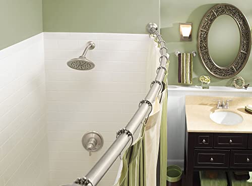 Moen Sr2100Bn Shower Curtain Rolling Rings, Pack Of 12, Brushed Nickel #TOP6