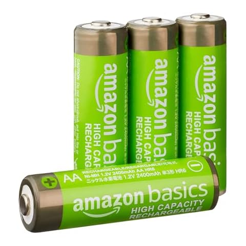 Piles Rechargeables Amazon Basics 2400 mAh Cover