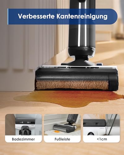 Tineco Floor One S5 Smart Nass-Trocken-Sauger mit iLoop Technologie, All-in-One-Nass Trockensauger...