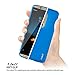 J&D Slim Cushion Shock Resistant TPU Protective Bumper Case for ZTE Axon 7 - Blue