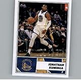 2022-23 Panini NBA Stickers #326 Jonathan Kuminga Golden State Warriors Official Thin Mini Sticker Trading Card
