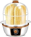 LIUCHANG Eierkocherei Ei Dampfer Eierkocher Kleiner Ei Dampfer Home Multifunktions Timer Eierkocher Doppelschicht Automatische Ausschaltung 2 Farben Optionaler Eierkessel liujiapeng55