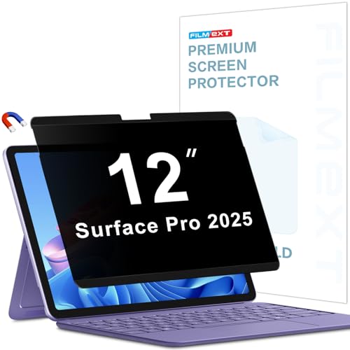 Image of FILMEXT Magnetic Privacy Screen for Surface Pro 12-inch 2025 | Model 2109 2110,Removable Anti Spy Security Protector Blue Light Block glare Filter