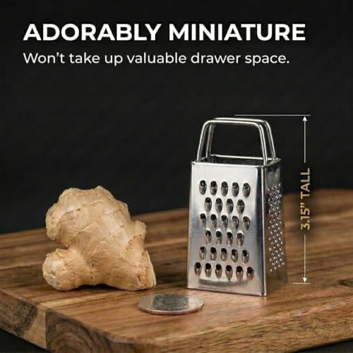 Image of Mini Cheese Grater Gift Set, You Make Life a Little Grater Funny Chef Gift