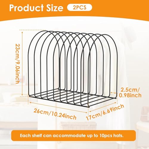 Support de stockage pour bonnets afin d'éviter les mailles déformées en chambre - 6
