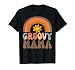MOTHERS DAY Shirt Mom Mama Groovy Vintage Retro Hippie T-Shirt