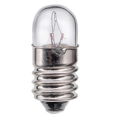 Prilux incandescencia - Lámpara tubular 10x28 130v 2,6w e10 20ma