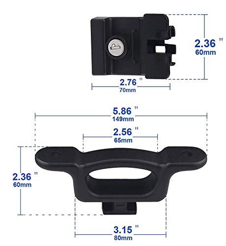 Rying 4Pack Boxlink Tie Down Anchors Replacement Fl3Z-99000A64-B, Compatible With 2015-2023 F150 F250 F350 Tie Down Anchors Bed Cleats #TOP4