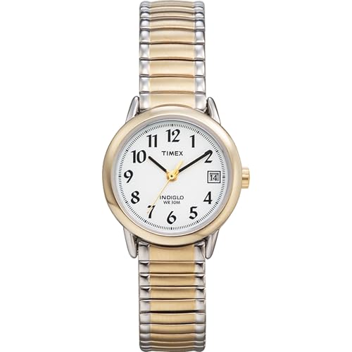 Timex Women's Easy Reader 25mm Watch – Two-Tone Case...