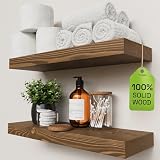 BAOBAB WORKSHOP Solid Pine Walnut Set of 2