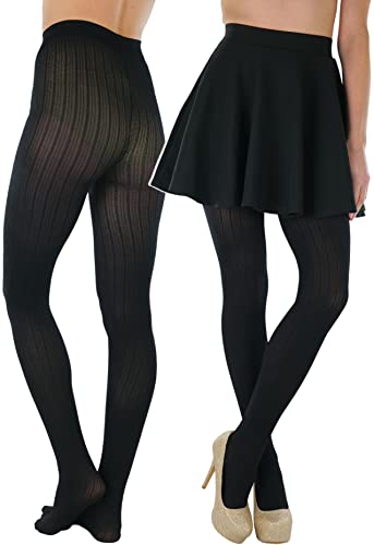 Image of ToBeInStyle Women's Nylon Solid Opaque Pantyhose Tights