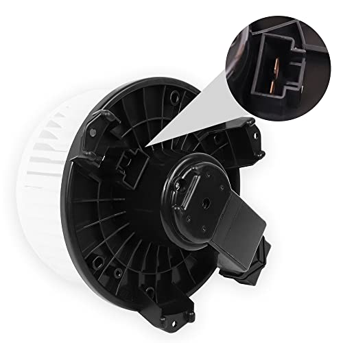 Image of AC Heater Blower Motor Assembly, Blower Motor with Fan Fit for 2007-2017 Ford Edge, 2013-2017 Ford Fusion, Replaces 15-80644 79310STKA41, 5191345AA, Fit for Left Hand Drive