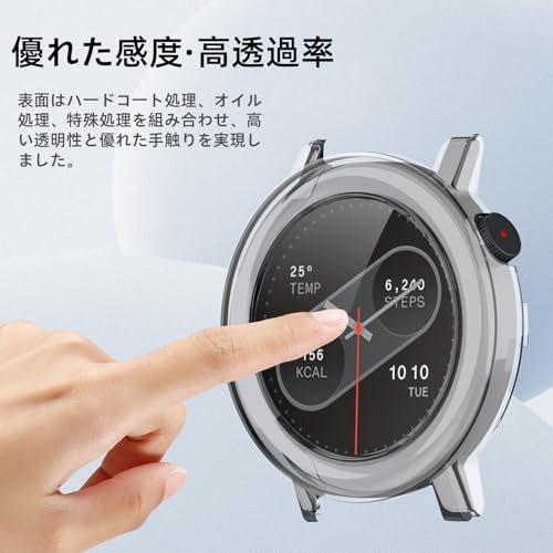Image of For CMF By Nothing Watch Pro 2 Case, Lightweight, PC + Tempered Glass, Protective Cover for CMF Watch Pro 2, 9H Hardness, Easy Installation, Integrated Protection, Scratch Resistant