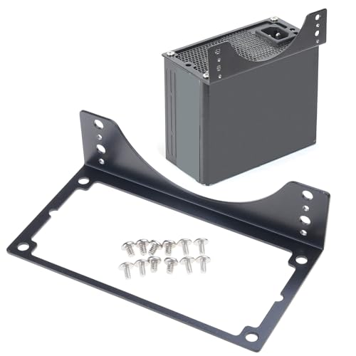 Sturdy Power Supply Mounting Bracket with 12cm 14cm Fan Slot Metal PC Cooling Bracket Internal - Image 5