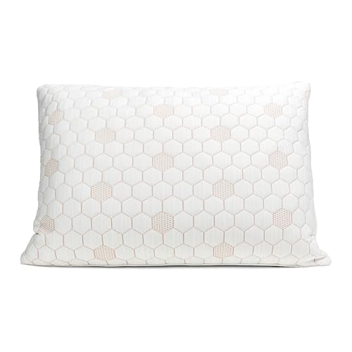 Molecule CopperWELL Cooling Gel Memory Foam Adjustable Pillow Standard