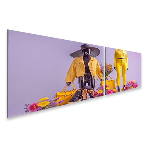 Images murales de mode pour décorer un magasin ou salon contemporain