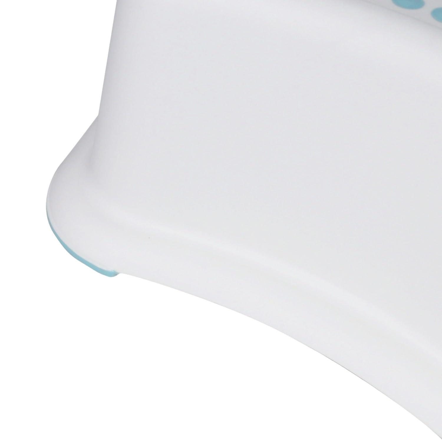 7H SEVEN HOUSE Pack de 2 Escalones Infantiles de 1 Peldaño 35x25x13cm TinySteps Blanco/Azul 7house