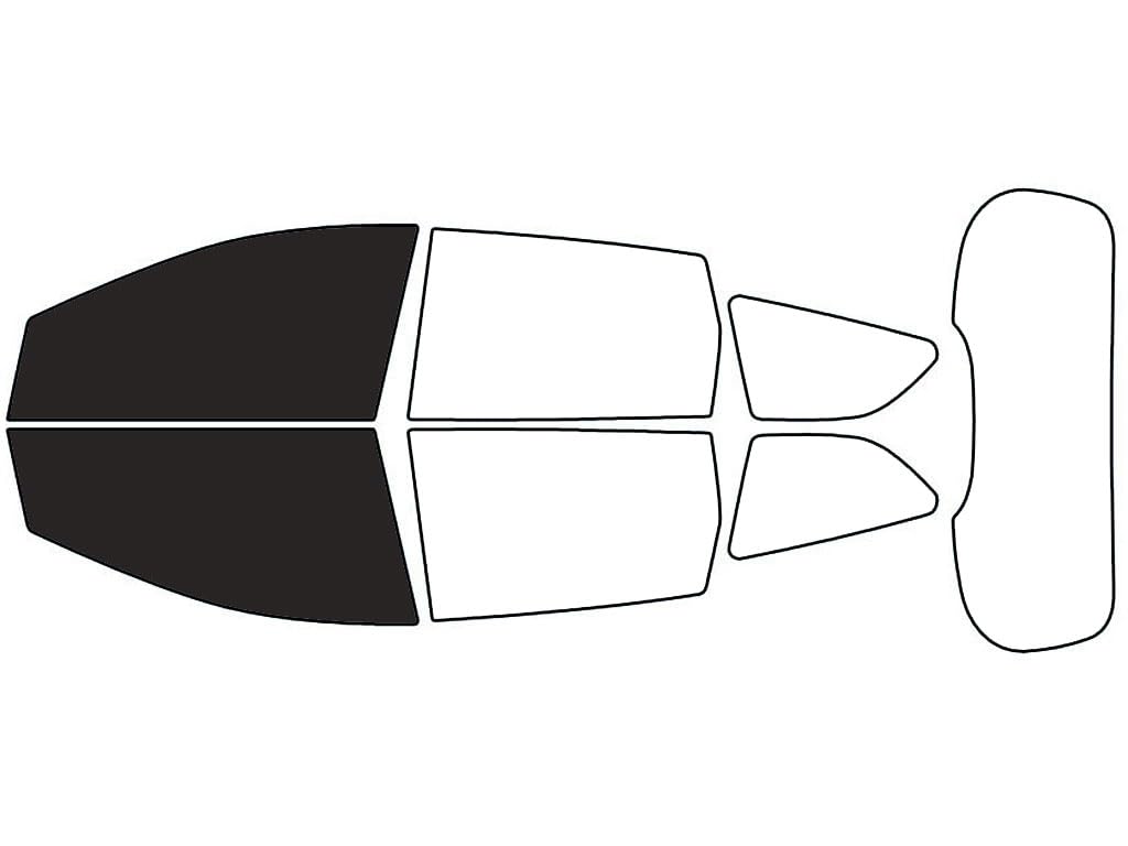 Rvinyl Window Tint Kit Compatible with Ford Escape 2013-2019 - Front Precut Kit - 20%